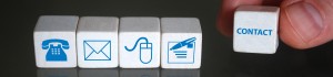 Contact symbols (wooden blocks)